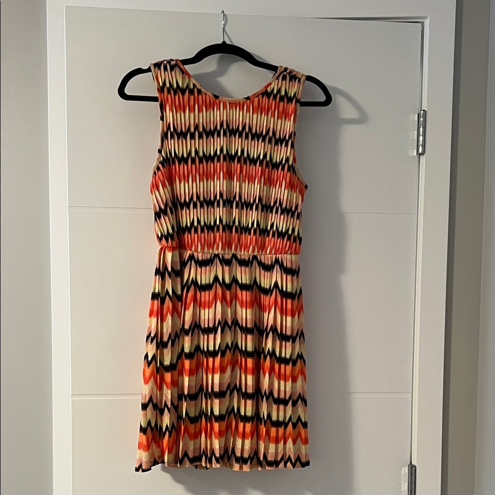 Sanctuary Multicolor Chevron Mini Dress